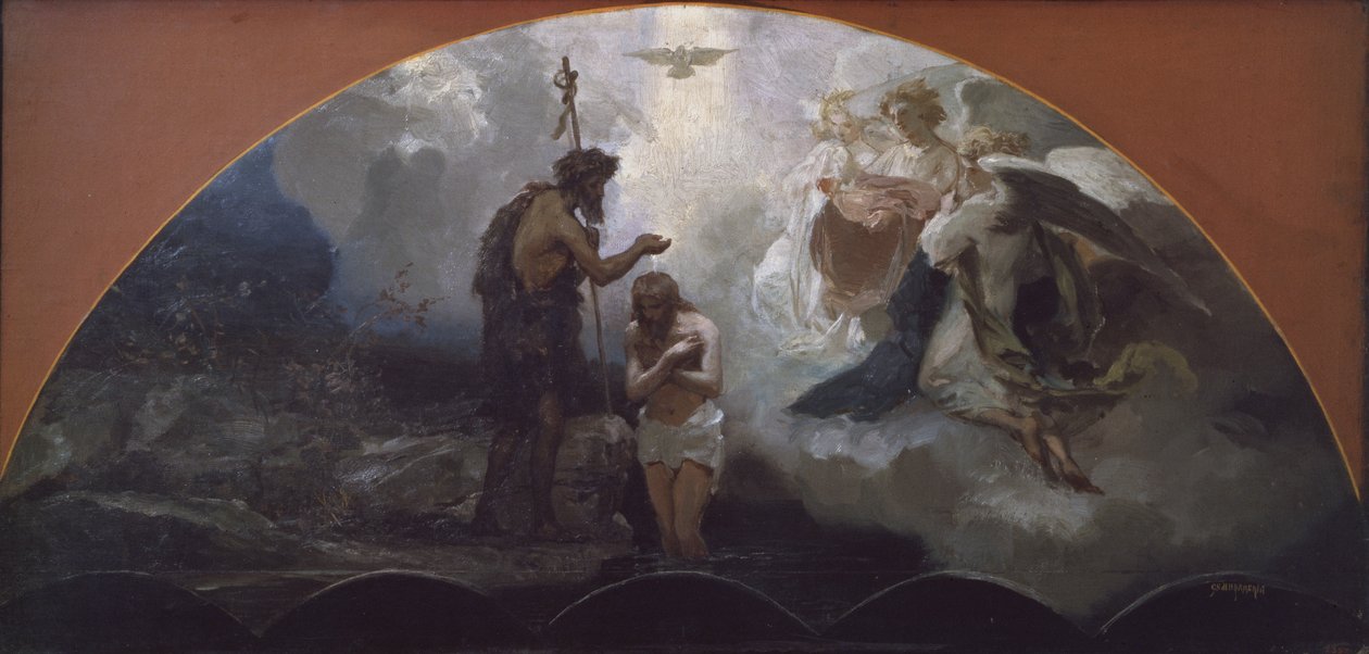 The Baptism of Christ, 1876 by Henryk Siemiradzki