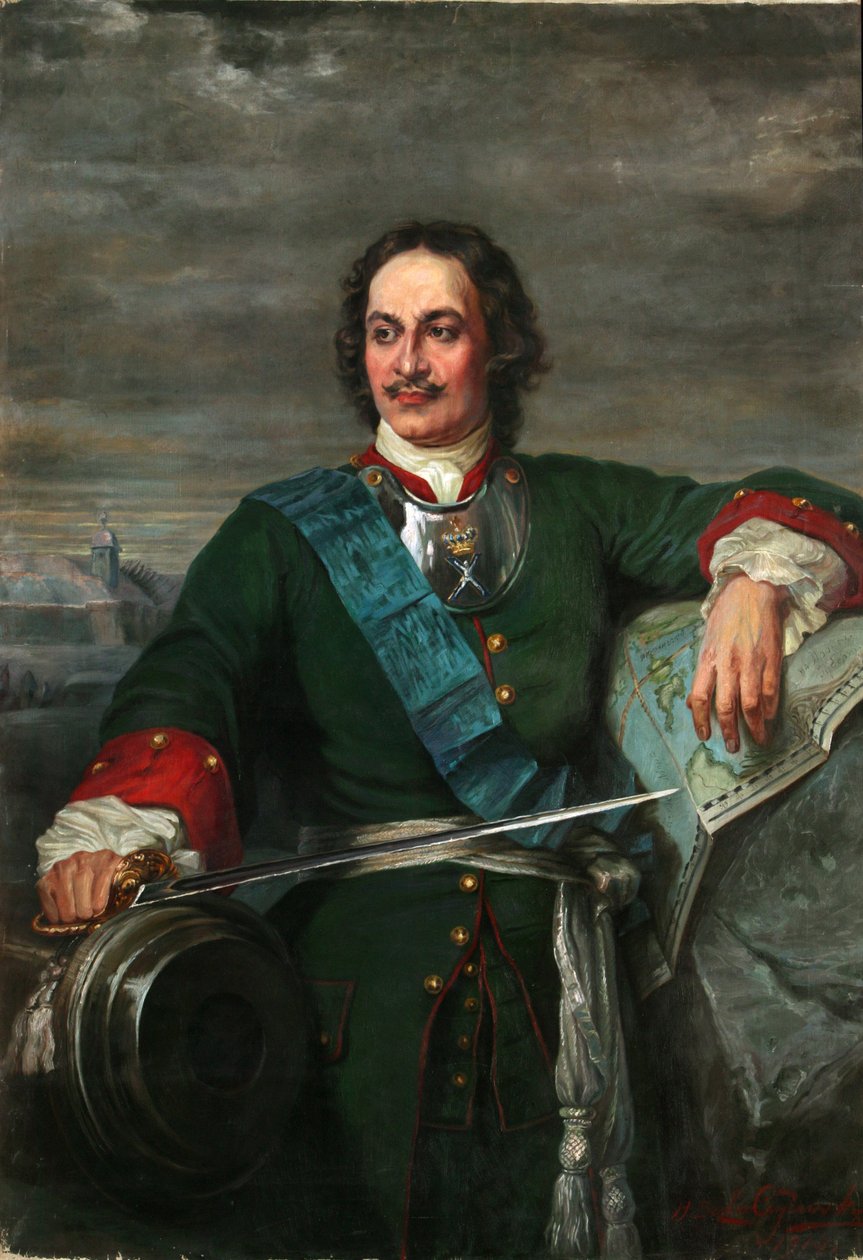 Peter the Great After Hippolyte Delaroche, 1914 by Henryka Bezler Ciszewska