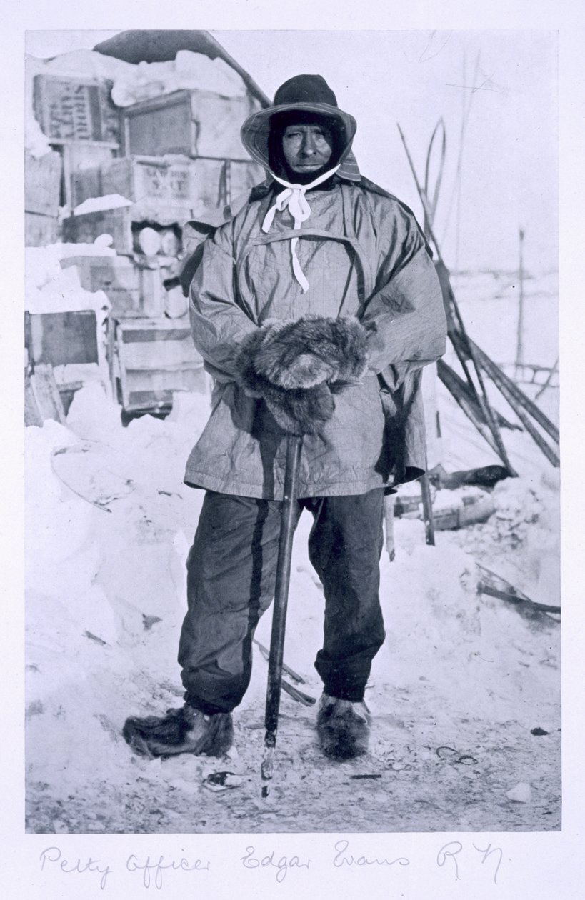 Petty Officer Edgar Evans during the 