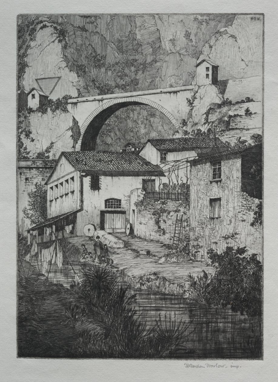 Pont St. Louis, Manton by Herbert Gordon Warlow