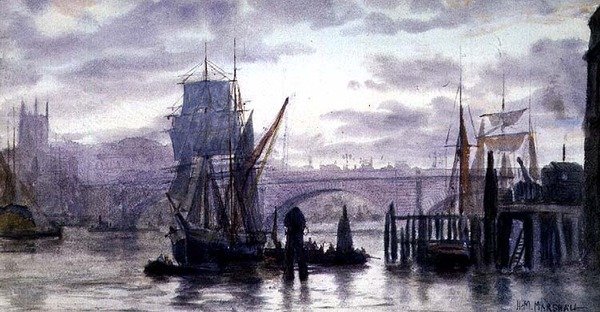 On the Thames by Herbert Menzies Marshall