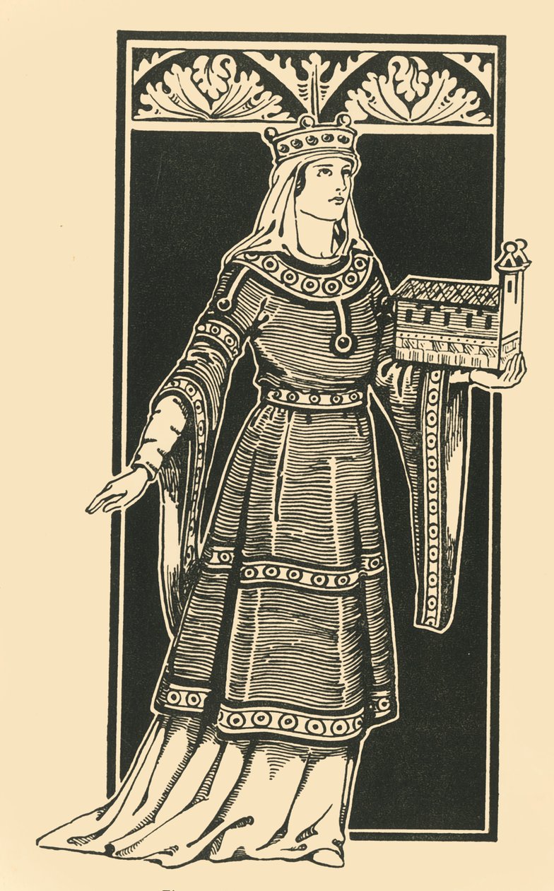 The Empress Cunigunda, 1002-1024, 1924 by Herbert Norris