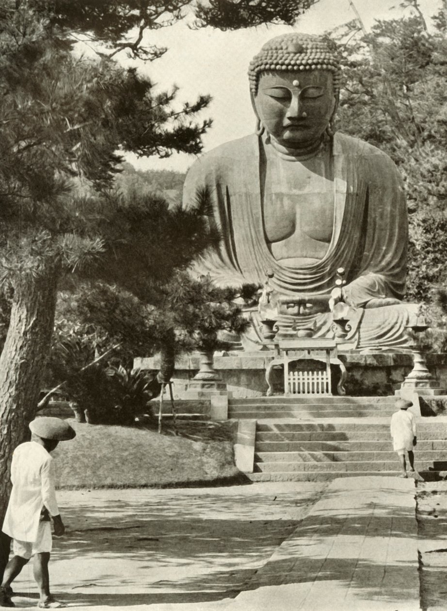 Amida, The Buddha, 1910 by Herbert Ponting