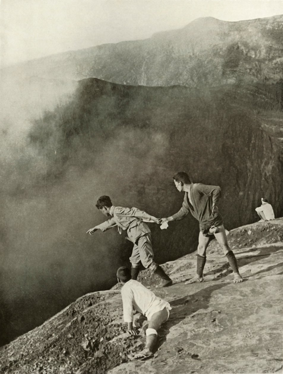 At the Crater
