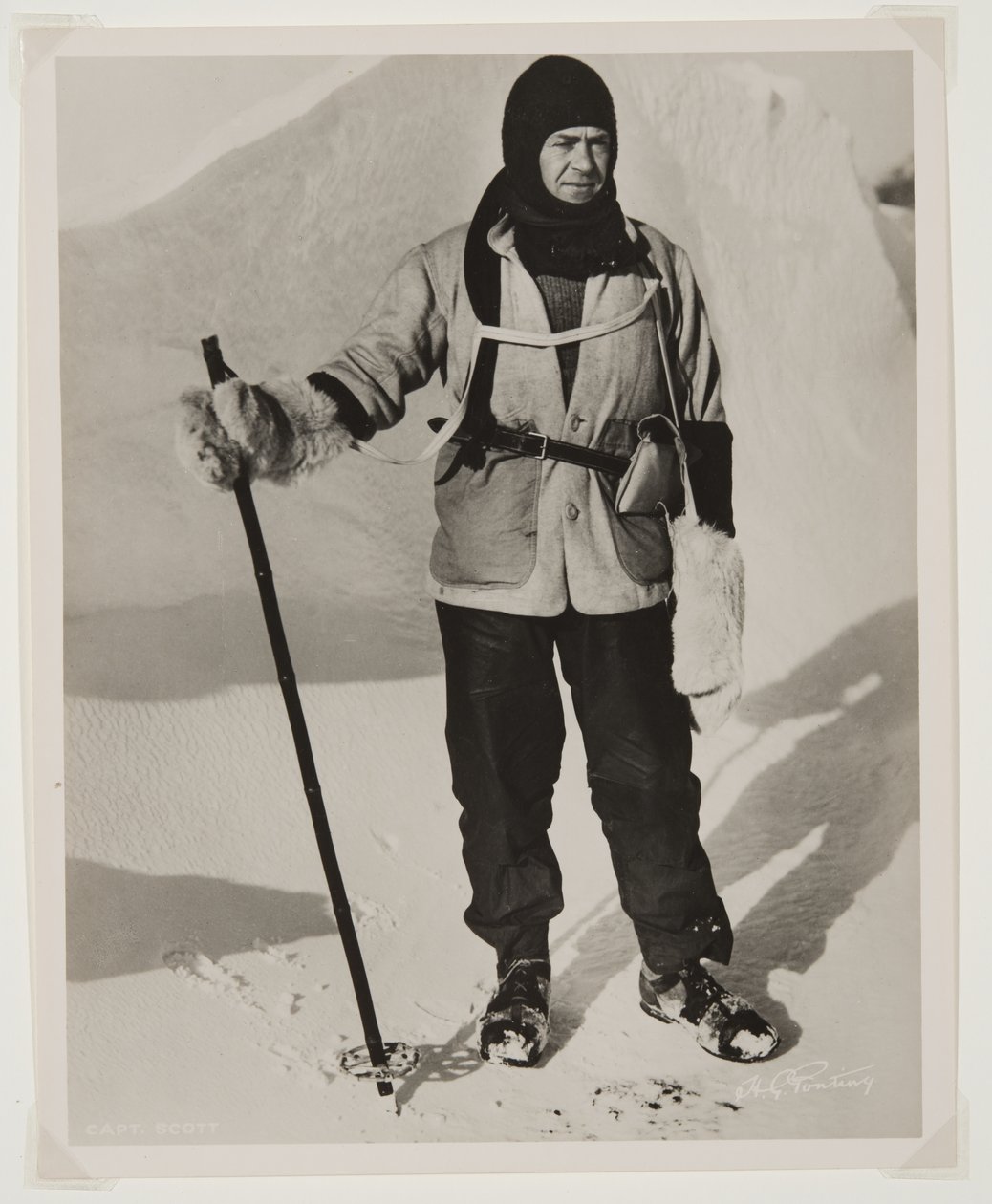 Captain Scott (1868-1912) during the Terra Nova Expedition (1910-13) to the South Pole by Herbert Ponting
