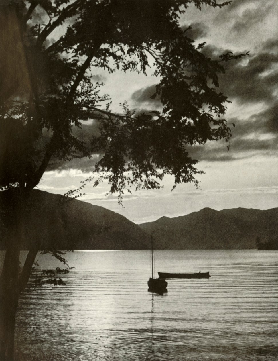 Lake Chuzenji, 1910 by Herbert Ponting