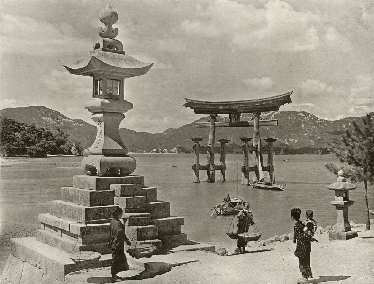 Miyajima, 1910 by Herbert Ponting