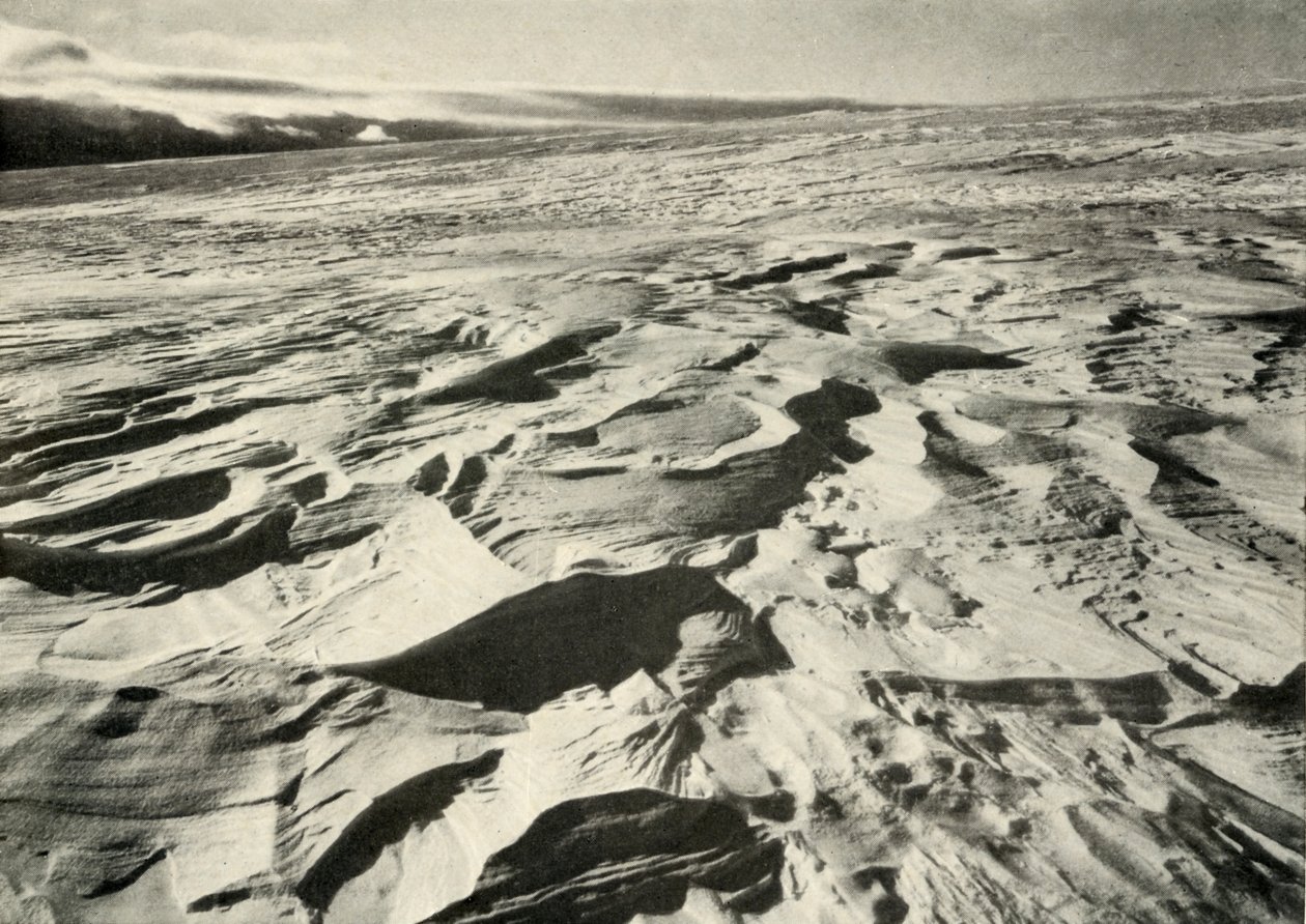 Sastrugi, 21 February 1911, 1913 by Herbert Ponting