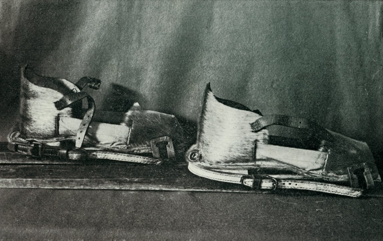 Ski Shoes For Use with Finnesko by Herbert Ponting