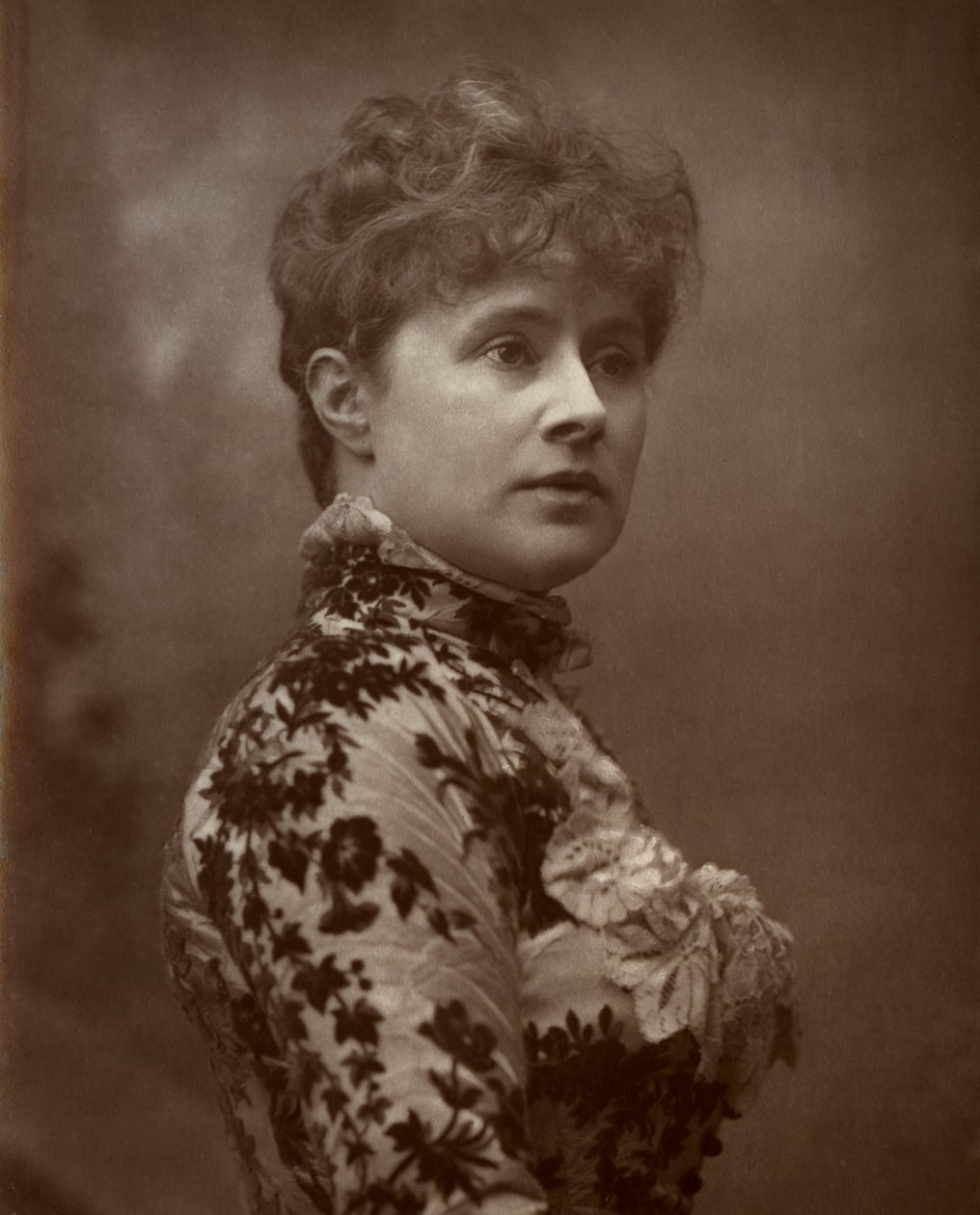Alice Lingard, British actress and singer by Herbert Rose Barraud