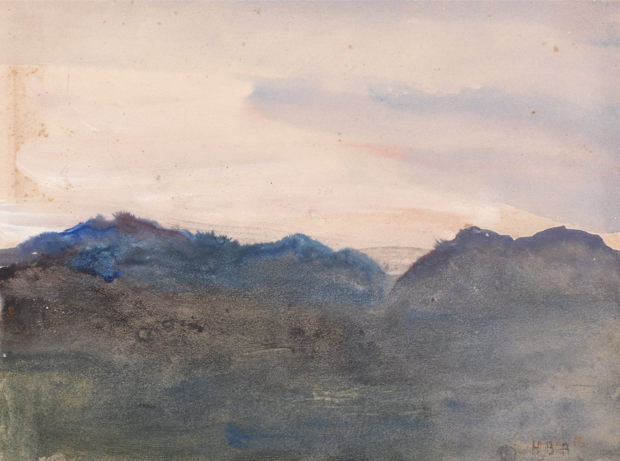 Evening Landscape by Hercules Brabazon Brabazon