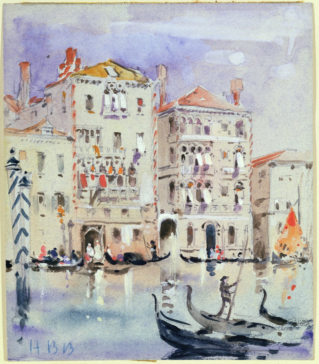 Palazzo Dario, Venice by Hercules Brabazon Brabazon
