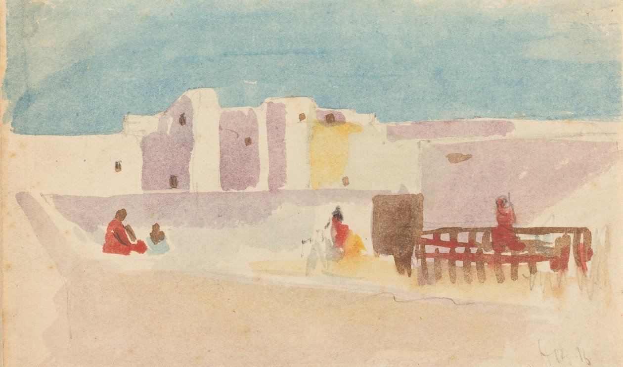 Walls of a North African City by Hercules Brabazon Brabazon
