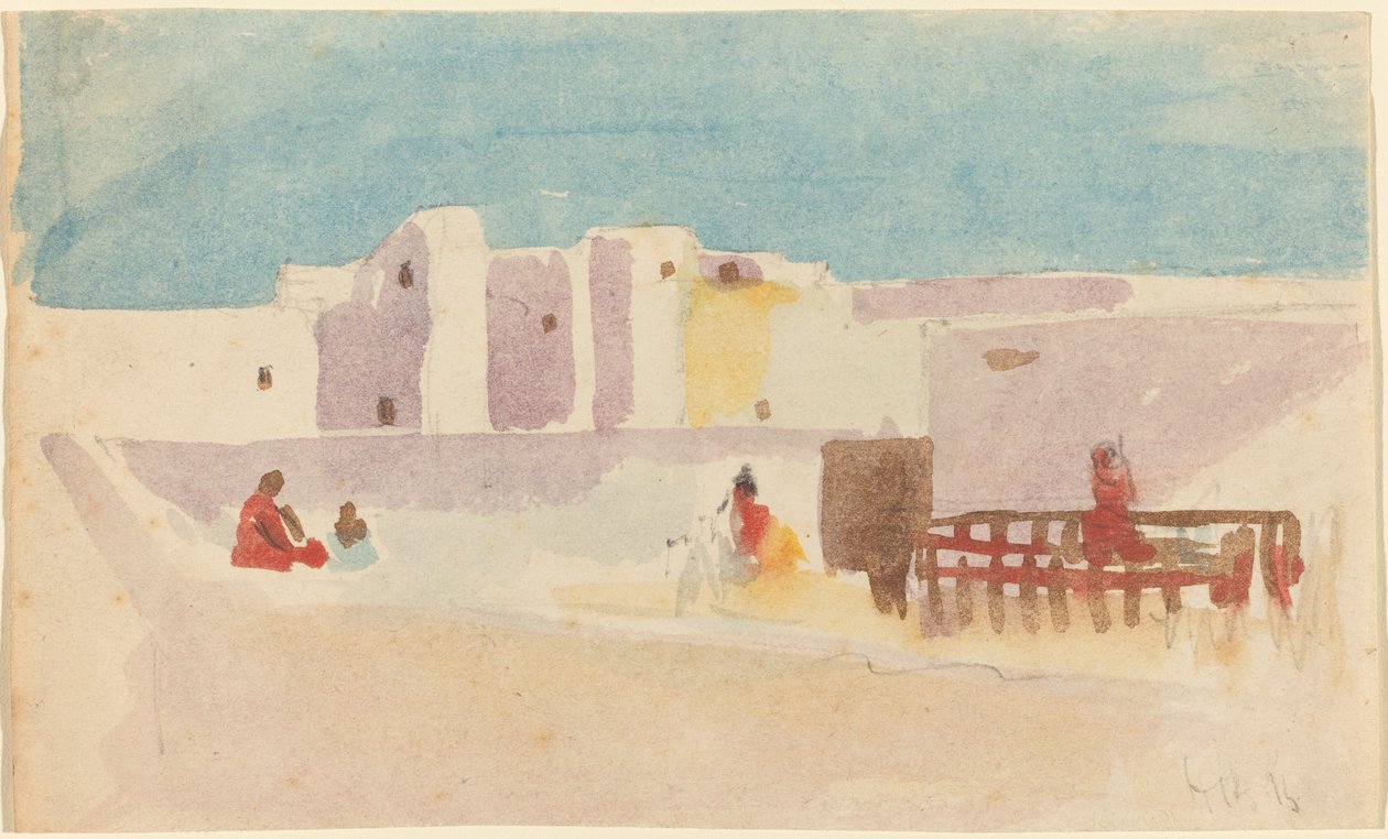 Walls of a North African City by Hercules Brabazon Brabazon