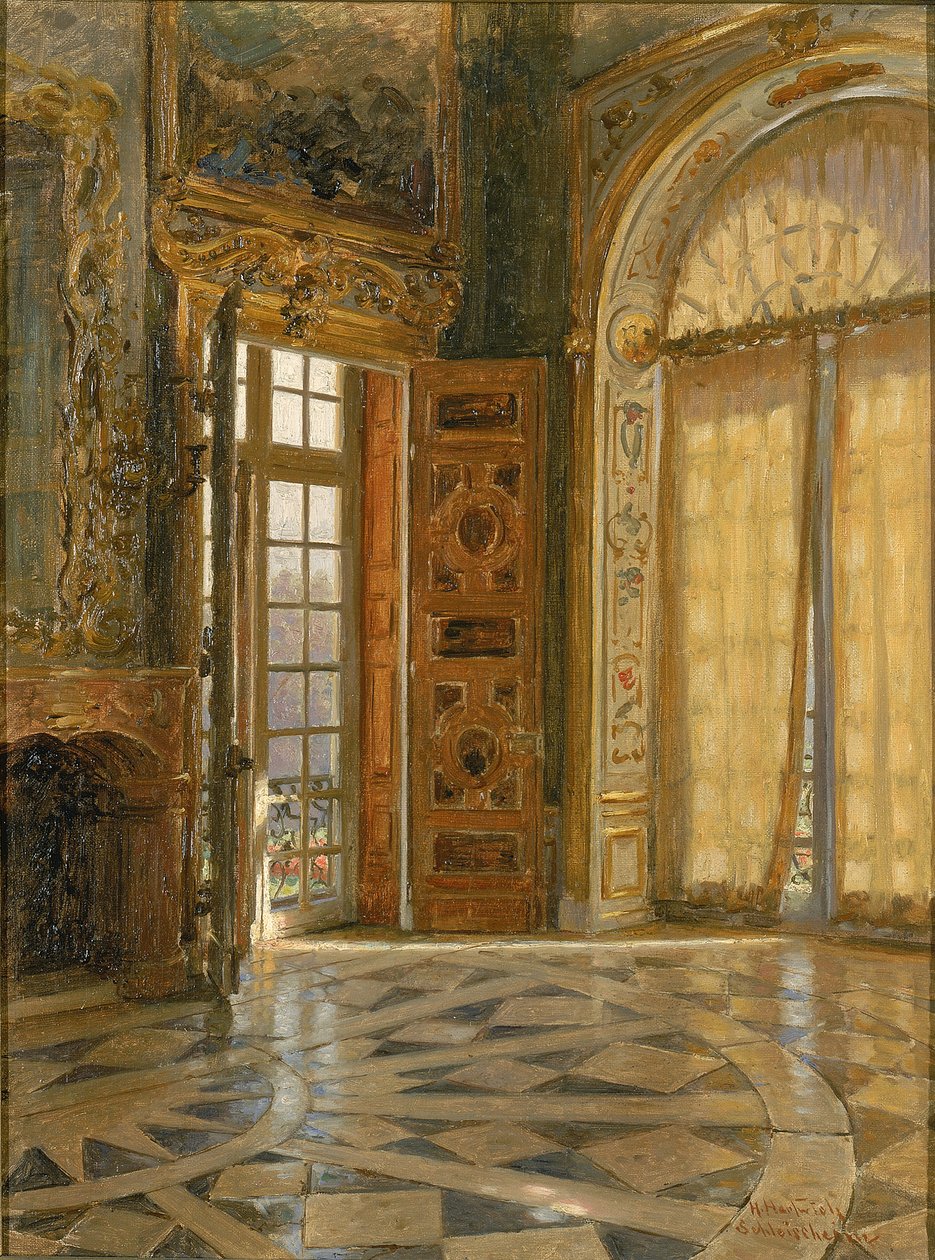 Vestibule Corner, Schleissheim, Prince Regent Luitpold