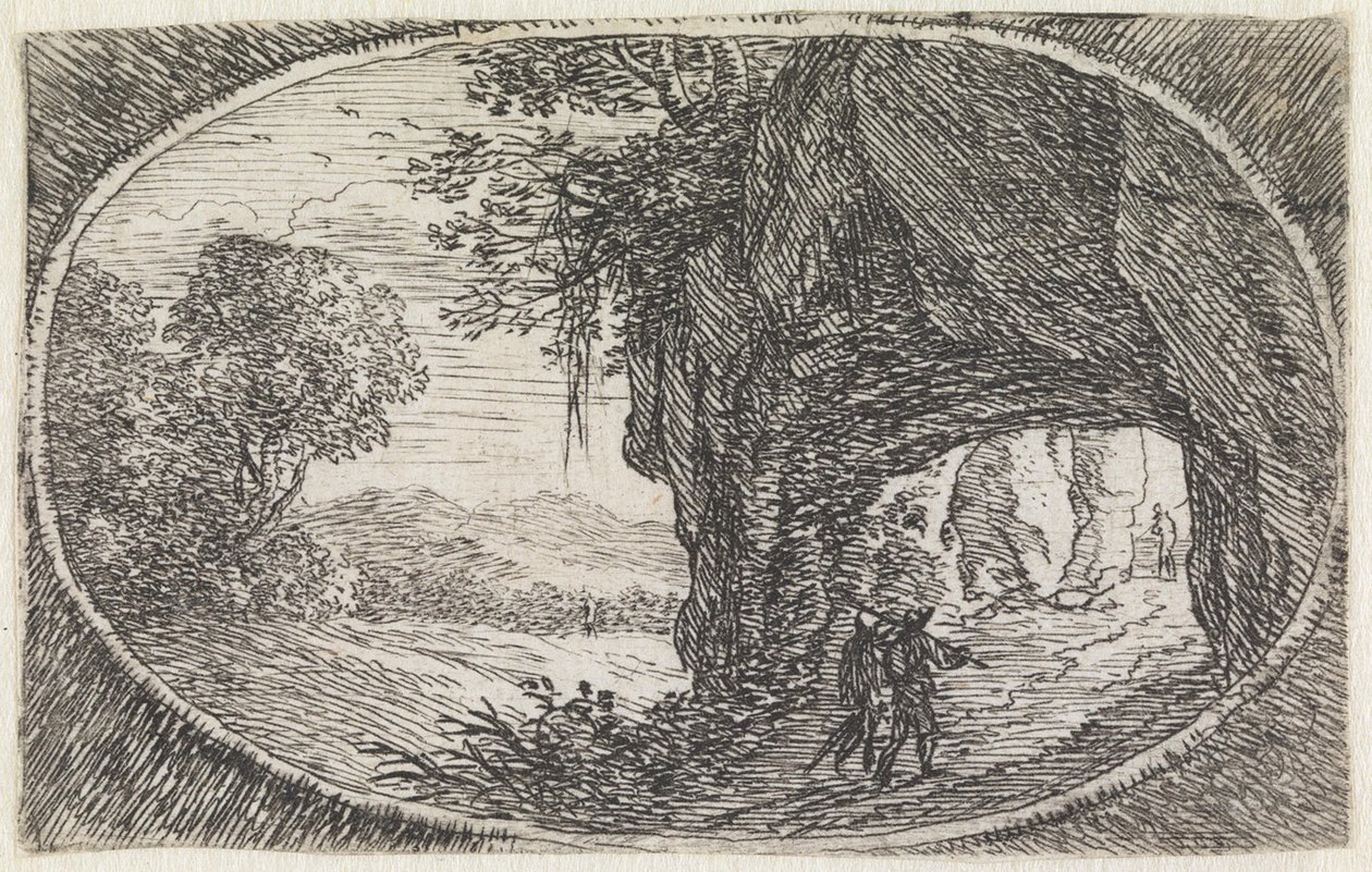 Landscape (No. 23 from the series: Variae Campestrum Fantasiae) by Herman van Swanevelt