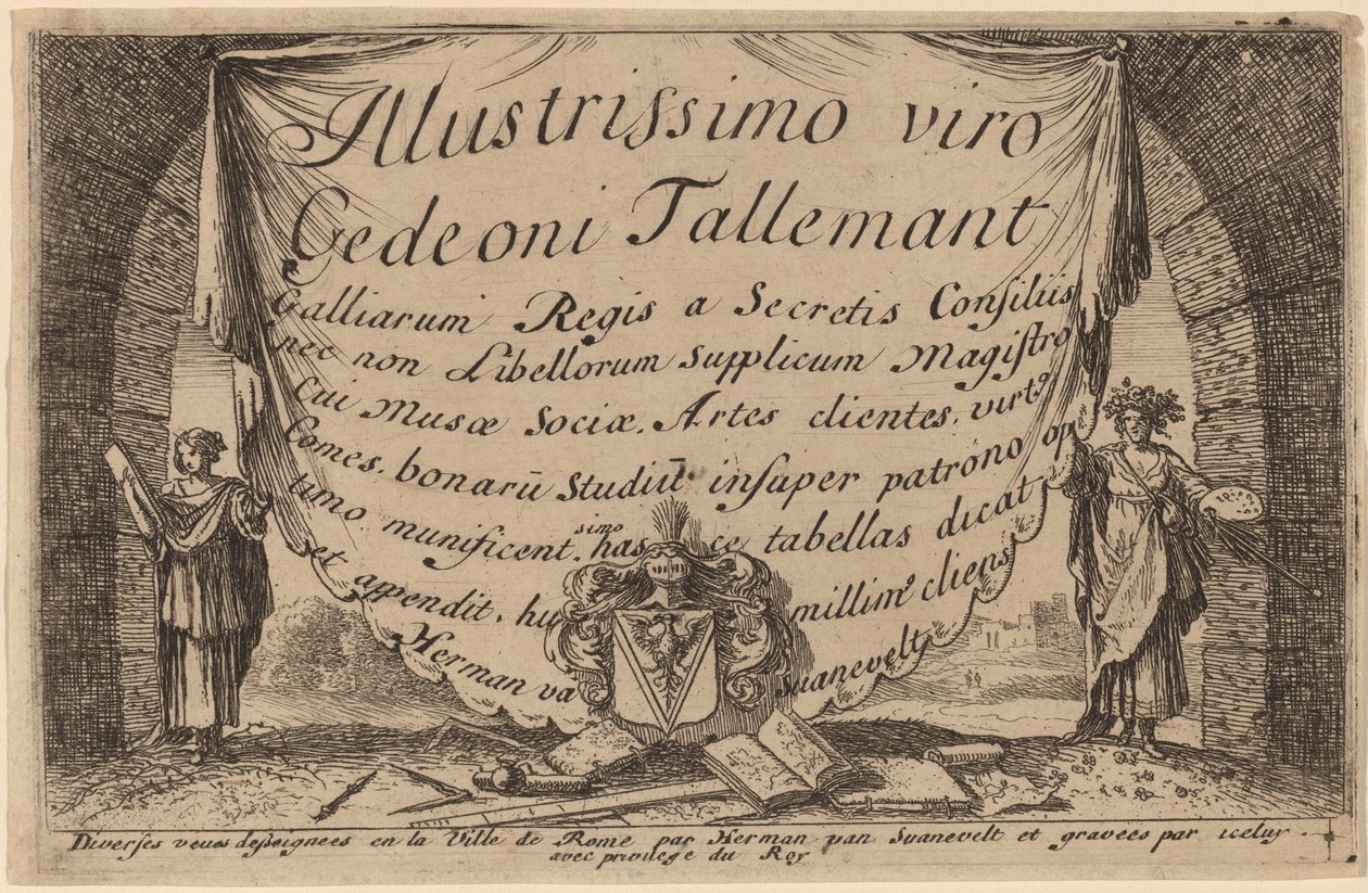 Title Page by Herman van Swanevelt
