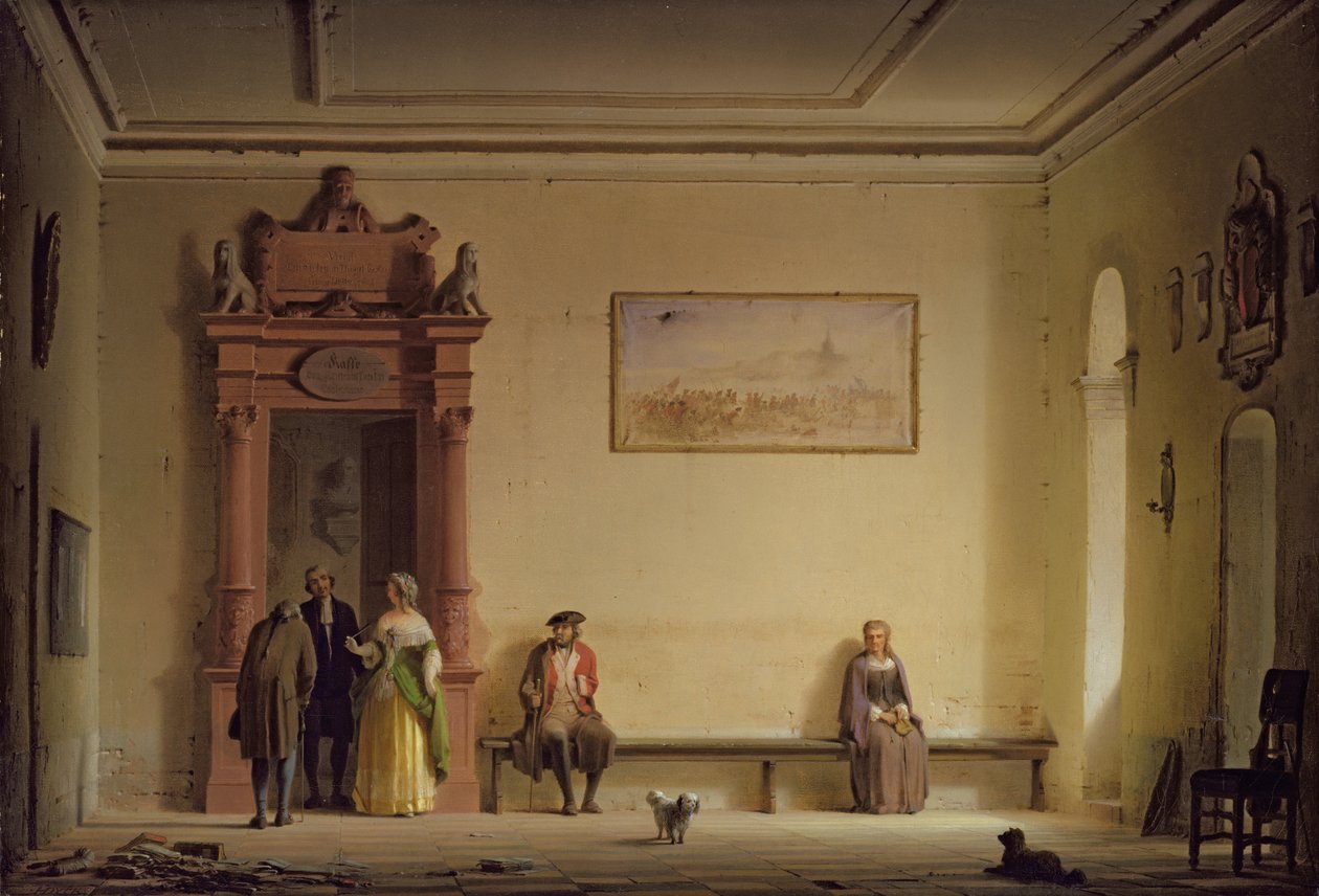 The Waiting Room by Hermann Dyck