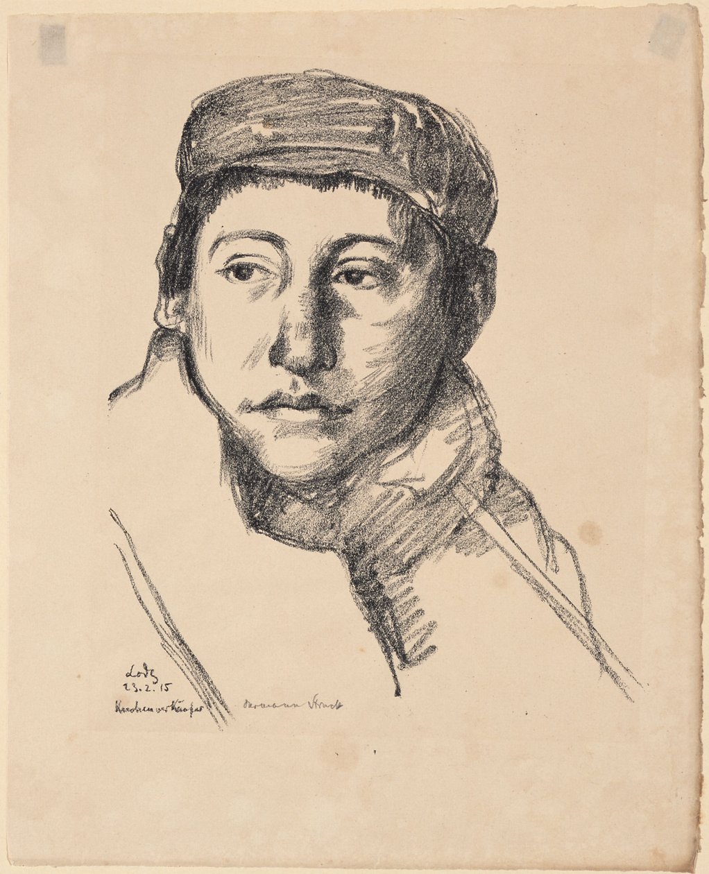 Cake Seller in Lodz I by Hermann Struck