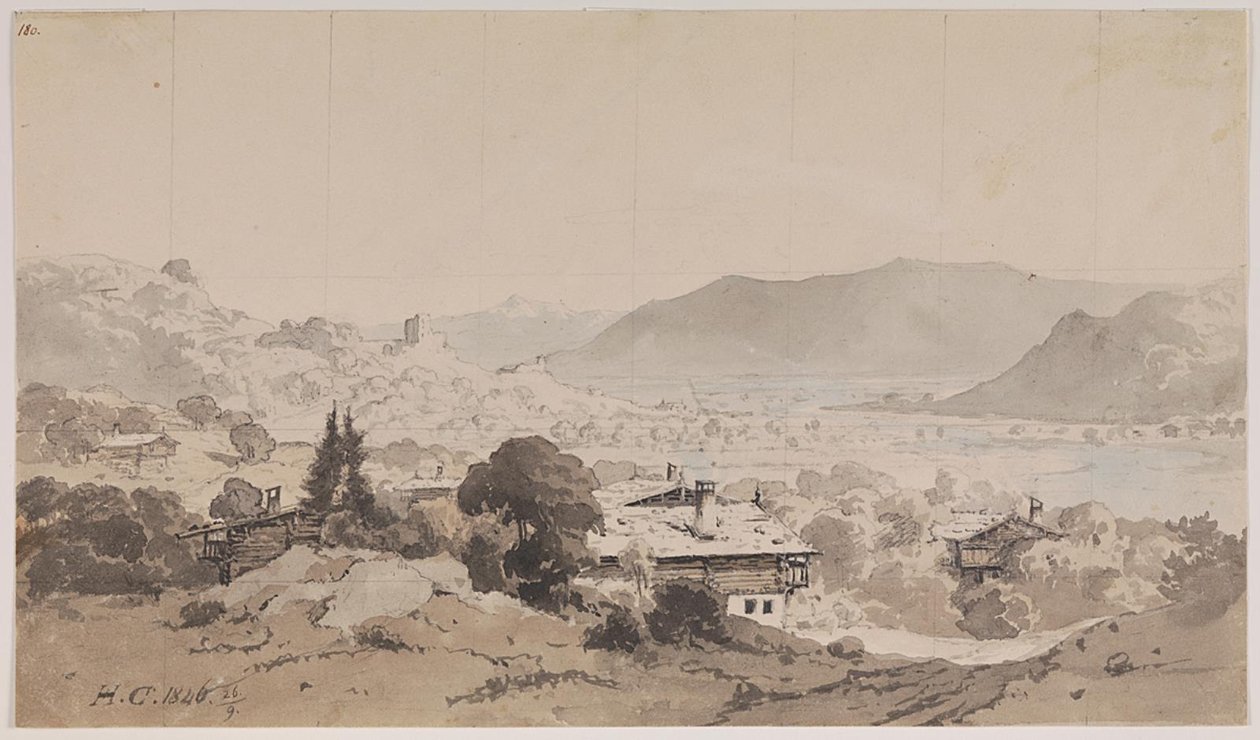 Landscape from Tyrol? by Hermann Carmiencke