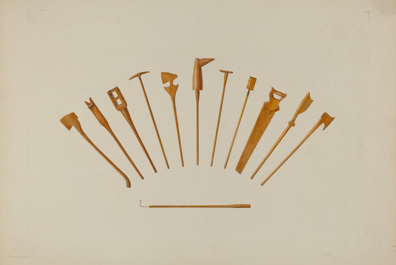 Jack Straws by Hester Duany