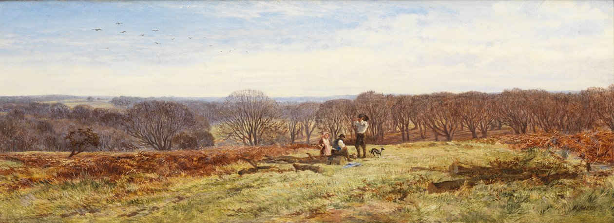 In the New Forest, Hampshire by Heywood Hardy
