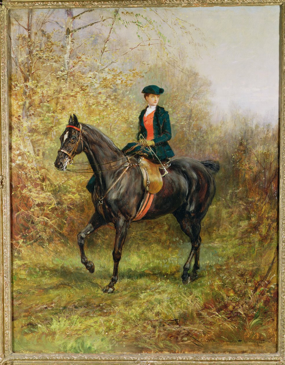 The Morning Ride, 1891 by Heywood Hardy