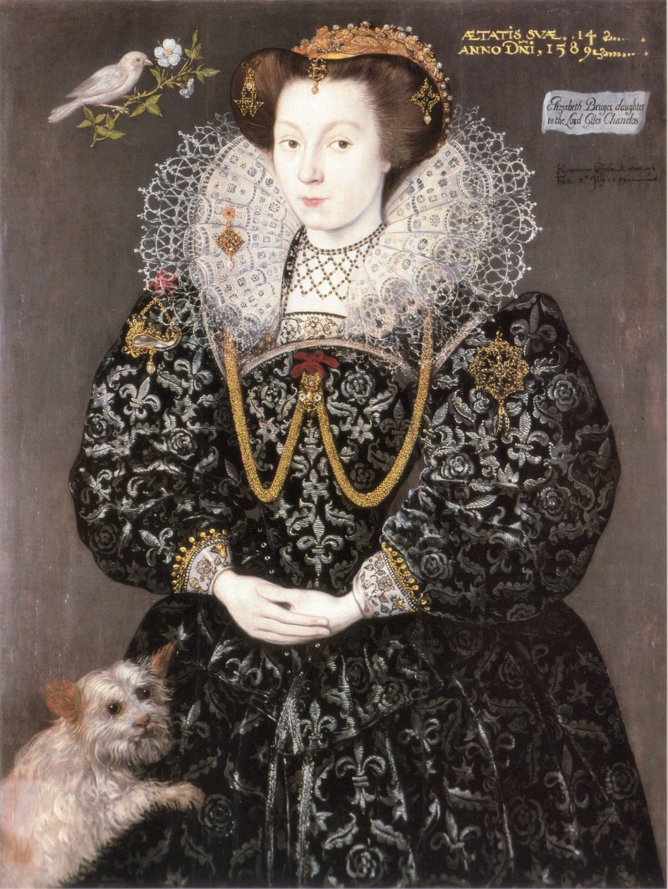 Elizabeth Brydges 1589 by Hieronimo Custodis