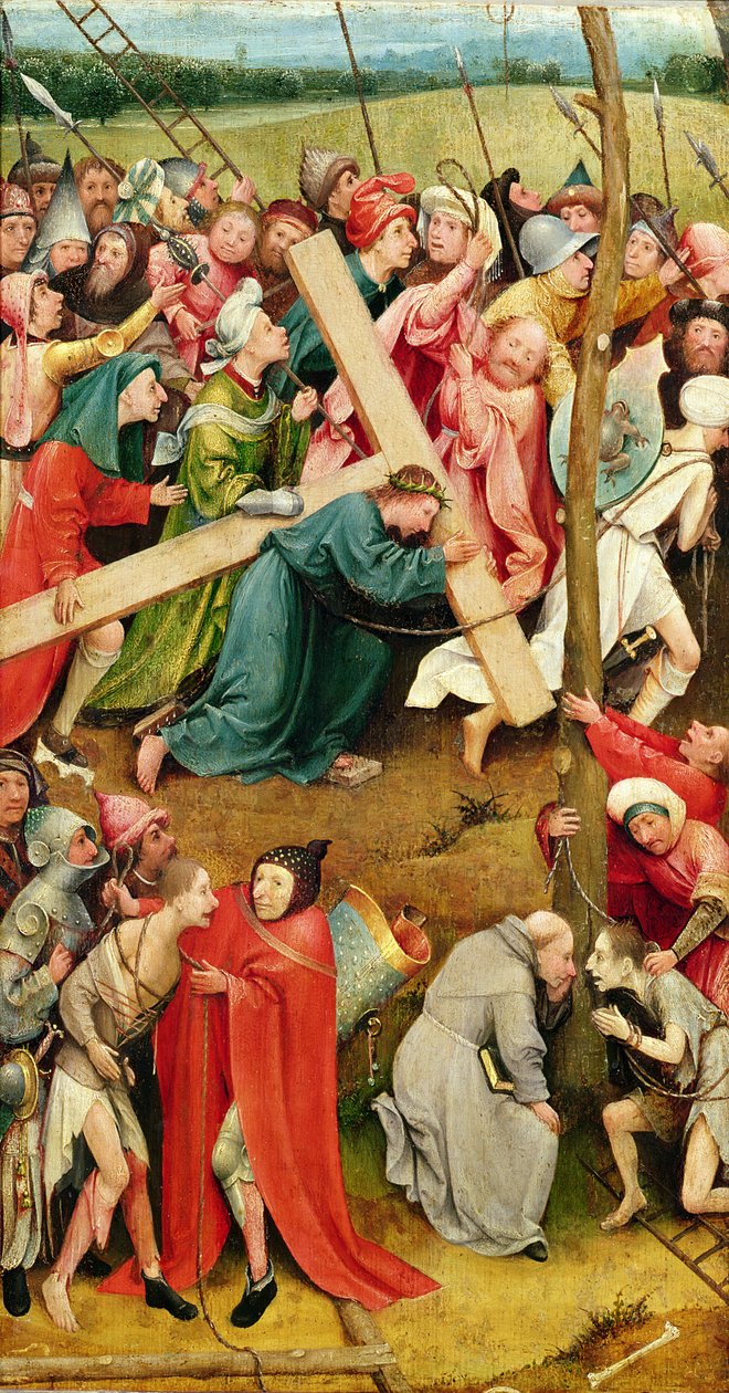 Christ Carrying the Cross, 1485-90 by Hieronymus Bosch