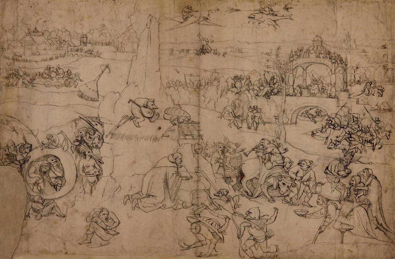 The Temptation of St Anthony by Hieronymus Bosch