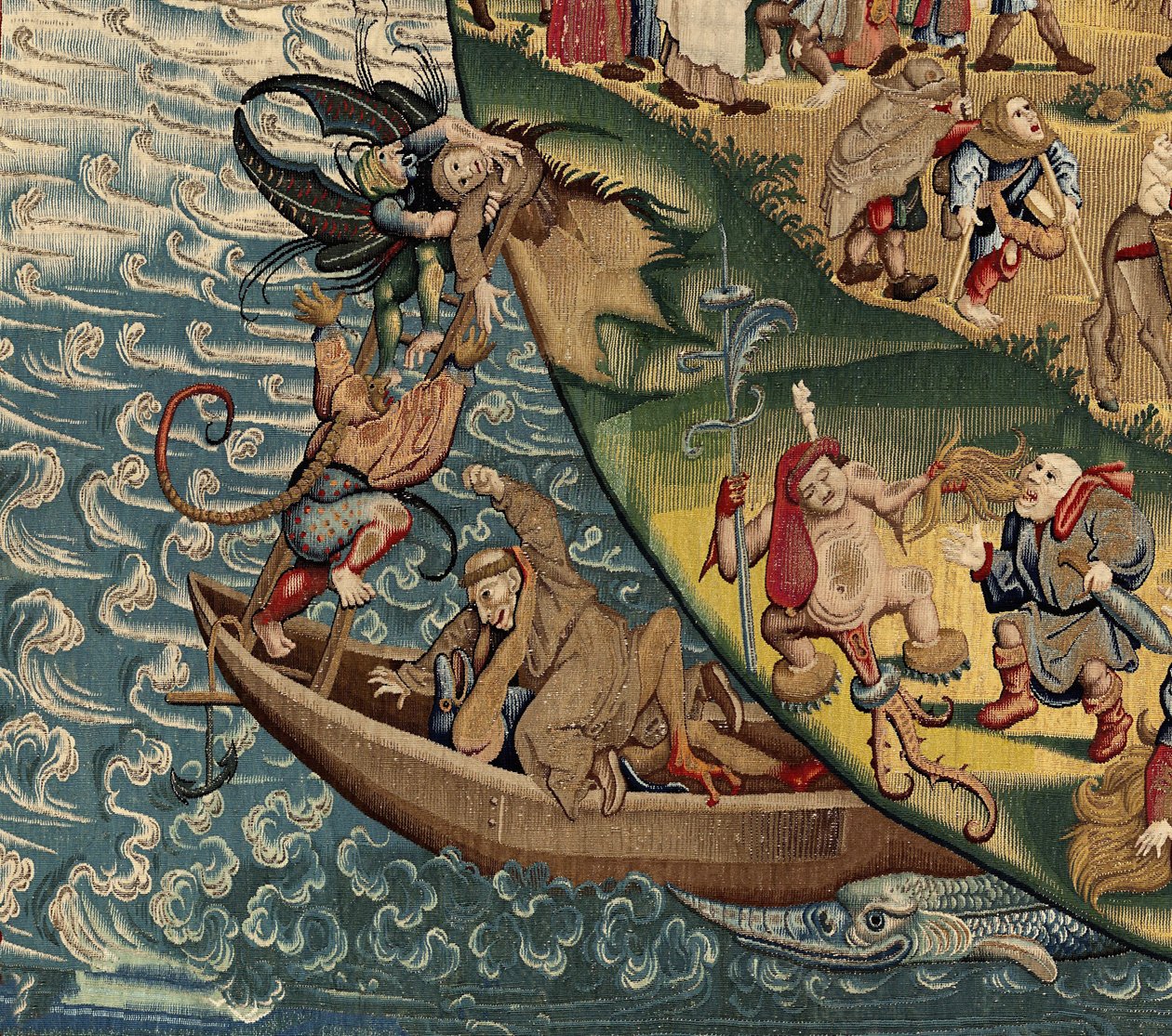 Tapestry Inspired by the Work of Hieronymus Bosch, c. 1560 by Hieronymus (after) Bosch