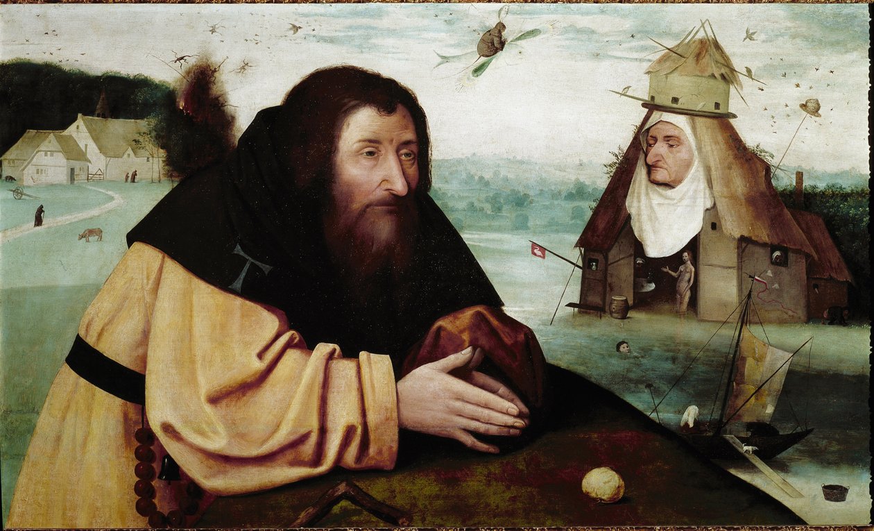 The Temptation of St Anthony by Hieronymus (after) Bosch