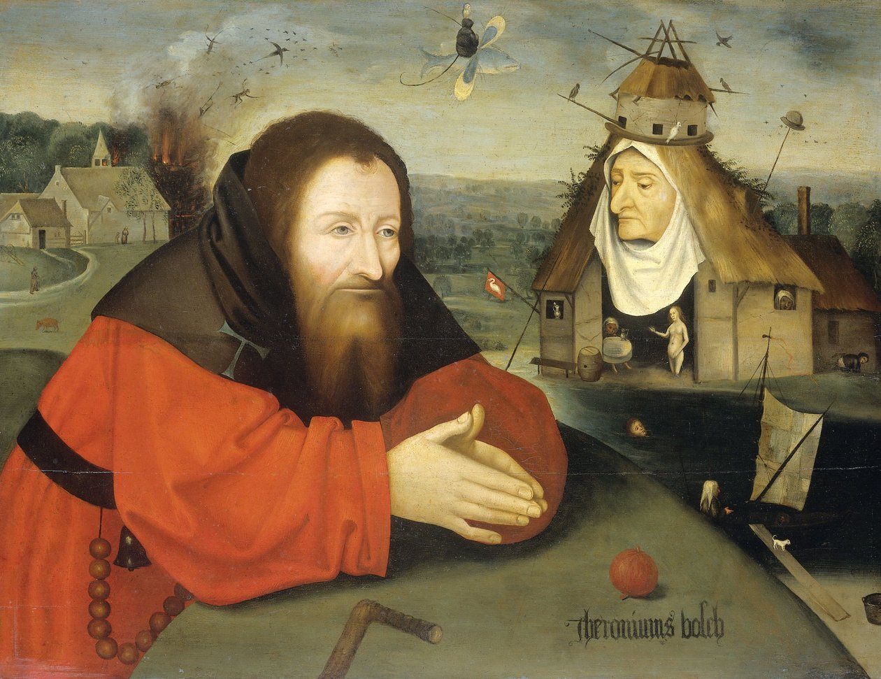 The Temptation of St Anthony by Hieronymus (after) Bosch