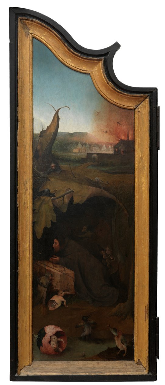 Left Panel of the Triptych of Job, c.1500-24 by Hieronymus Bosch