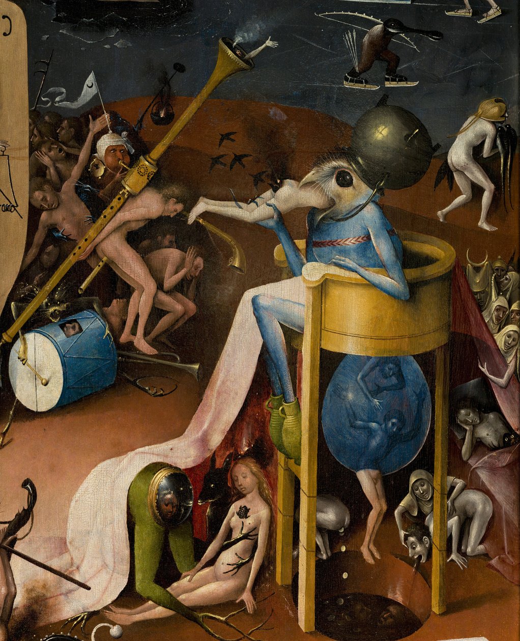 The Garden of Earthly Delights, 1490-1500 by Hieronymus Bosch