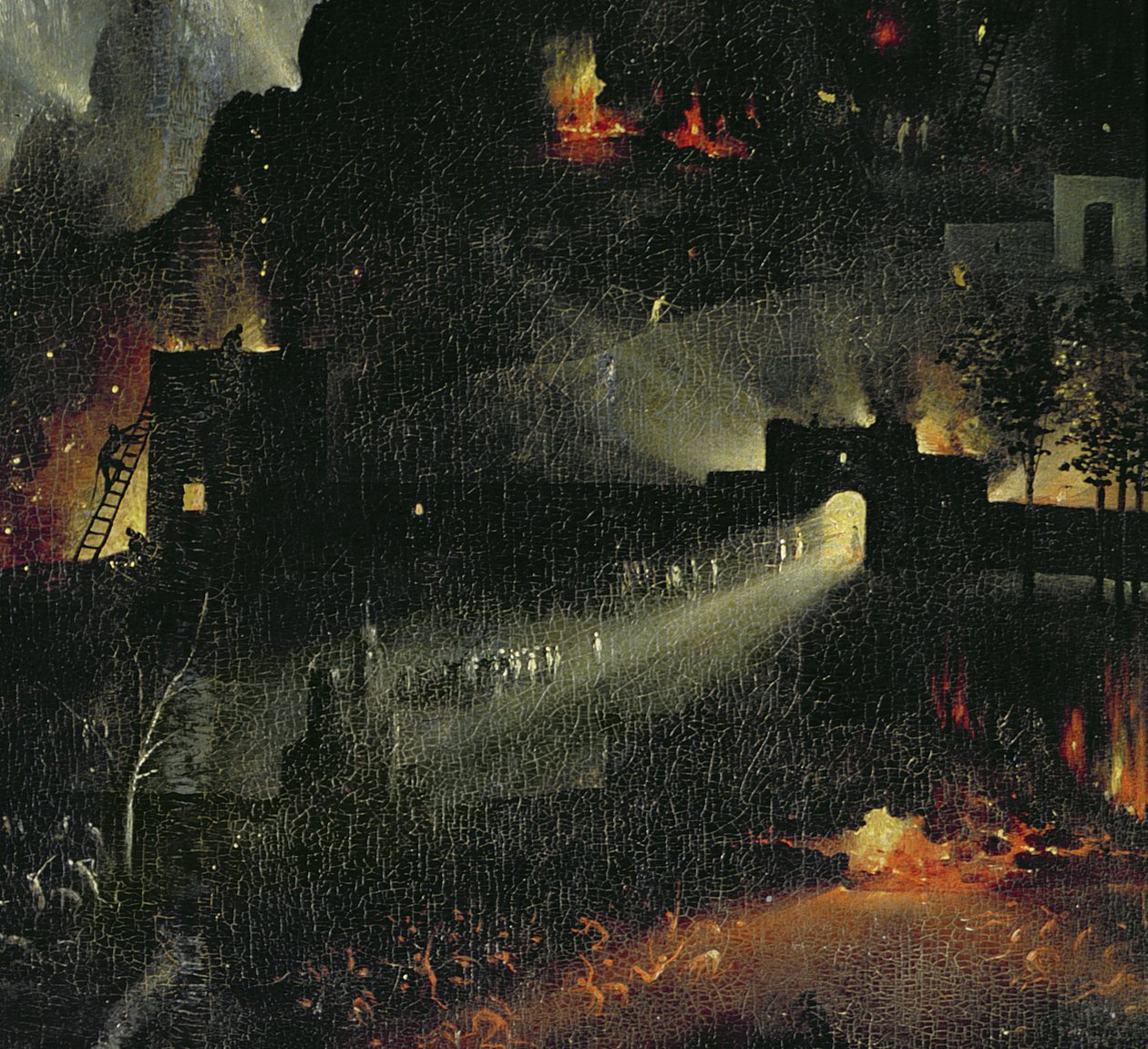 The Garden of Earthly Delights (detail) by Hieronymus Bosch