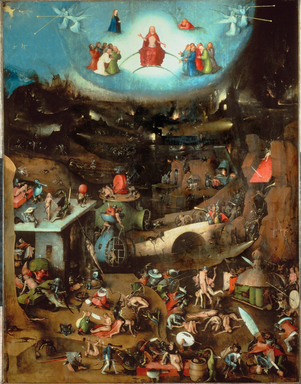 The Last Judgement, central panel by Hieronymus Bosch