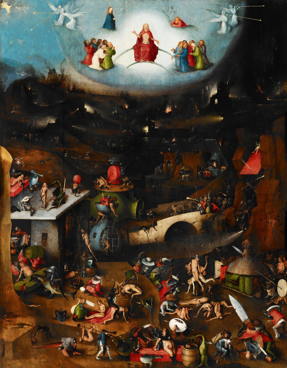 The Last Judgment (central panel) by Hieronymus Bosch