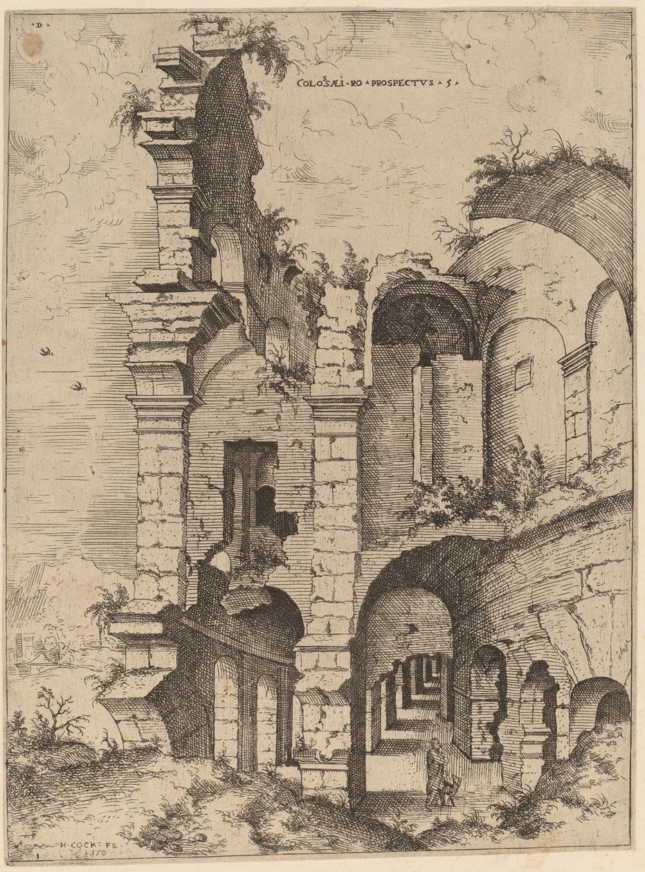 Fifth View of the Colosseum by Hieronymus Cock