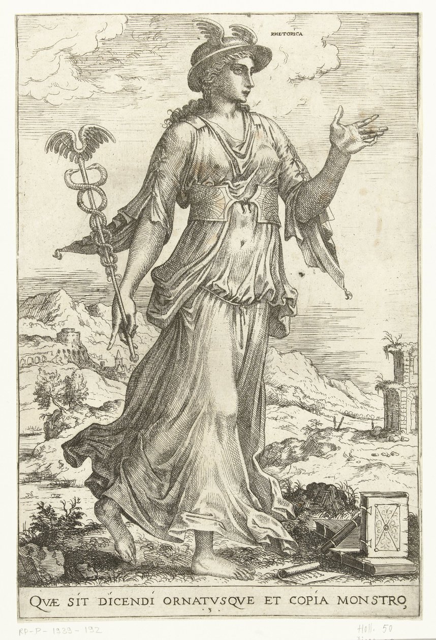 Rhetoric by Hieronymus Cock