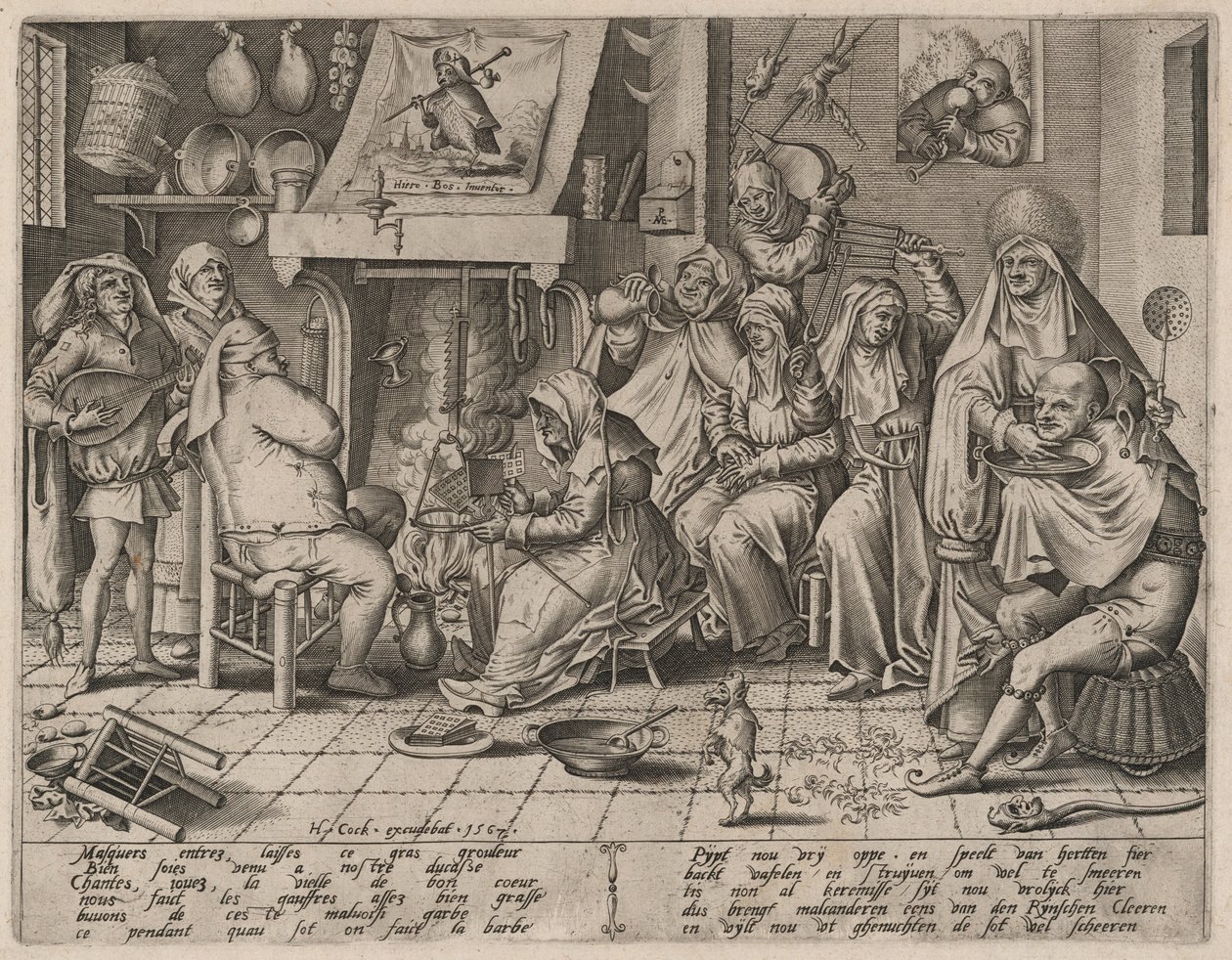 Shrove Tuesday by Hieronymus Cock