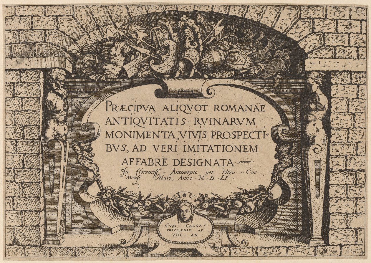 Title Page by Hieronymus Cock