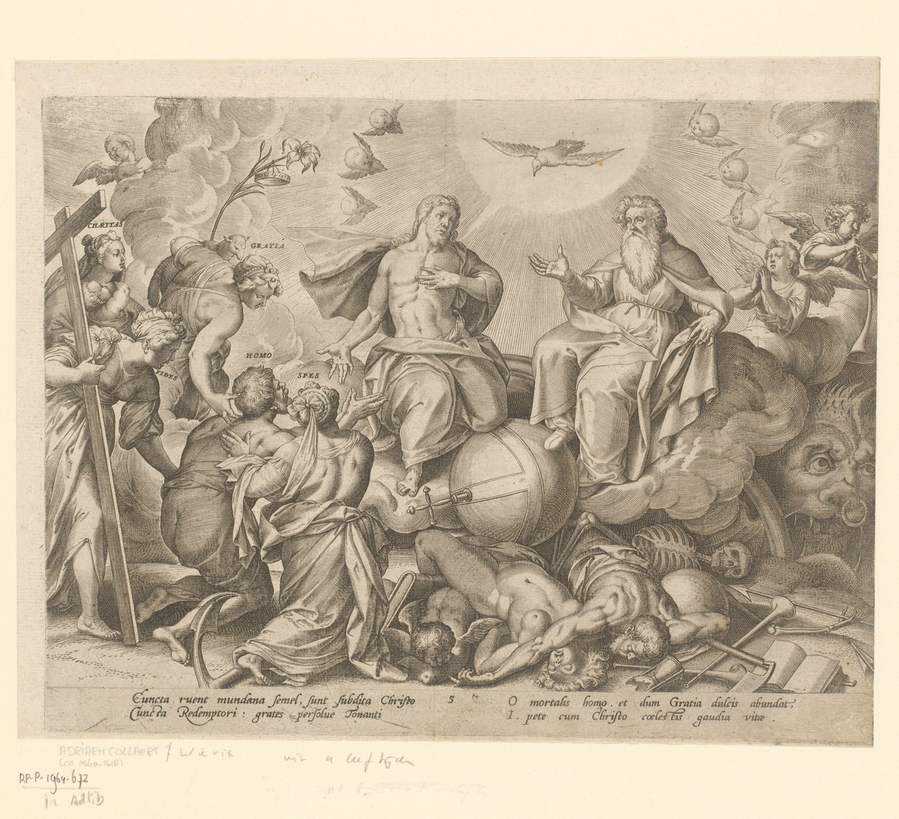 Last Judgment by Hieronymus Wierix