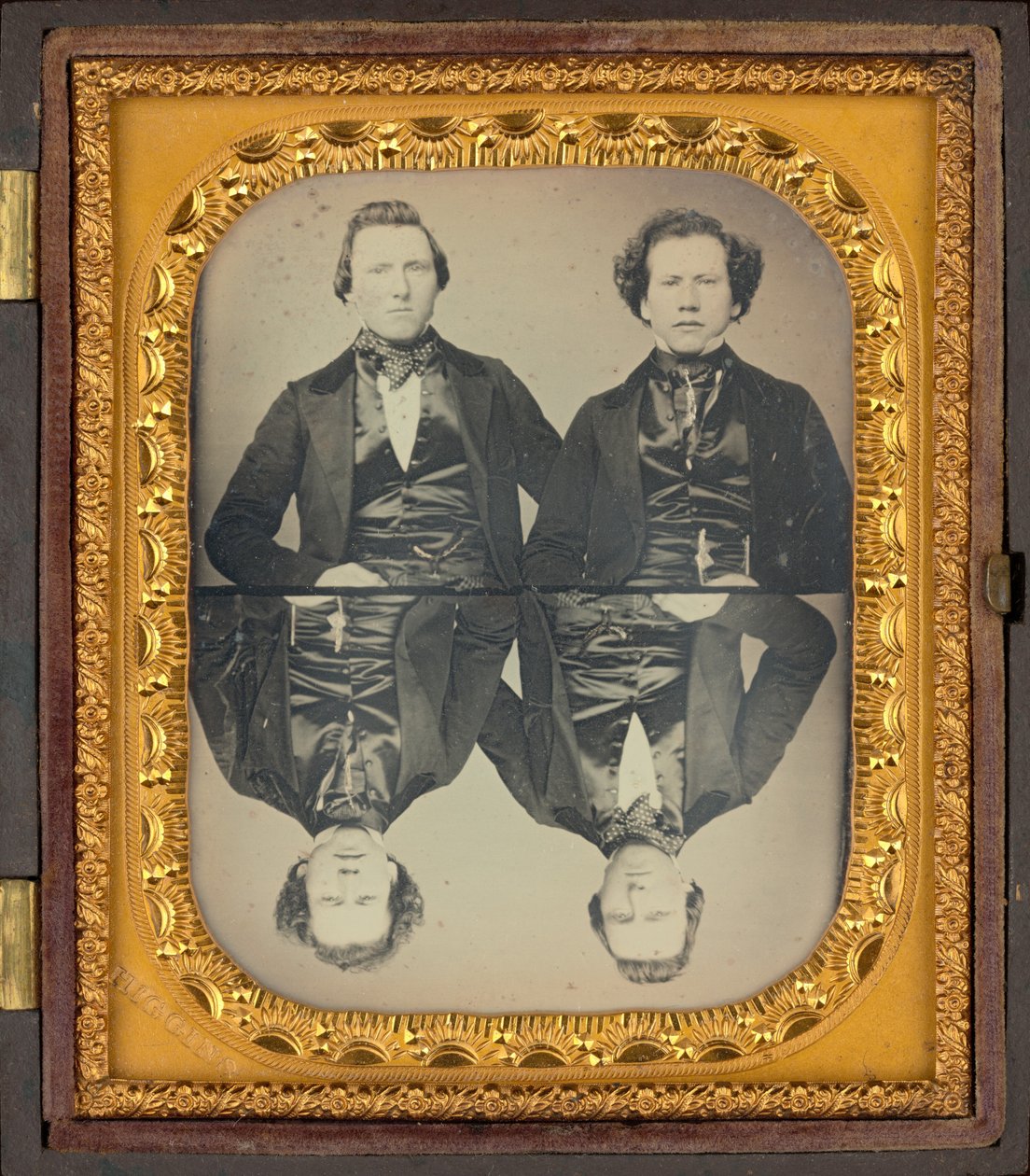 Portrait of Two Men by Higgins