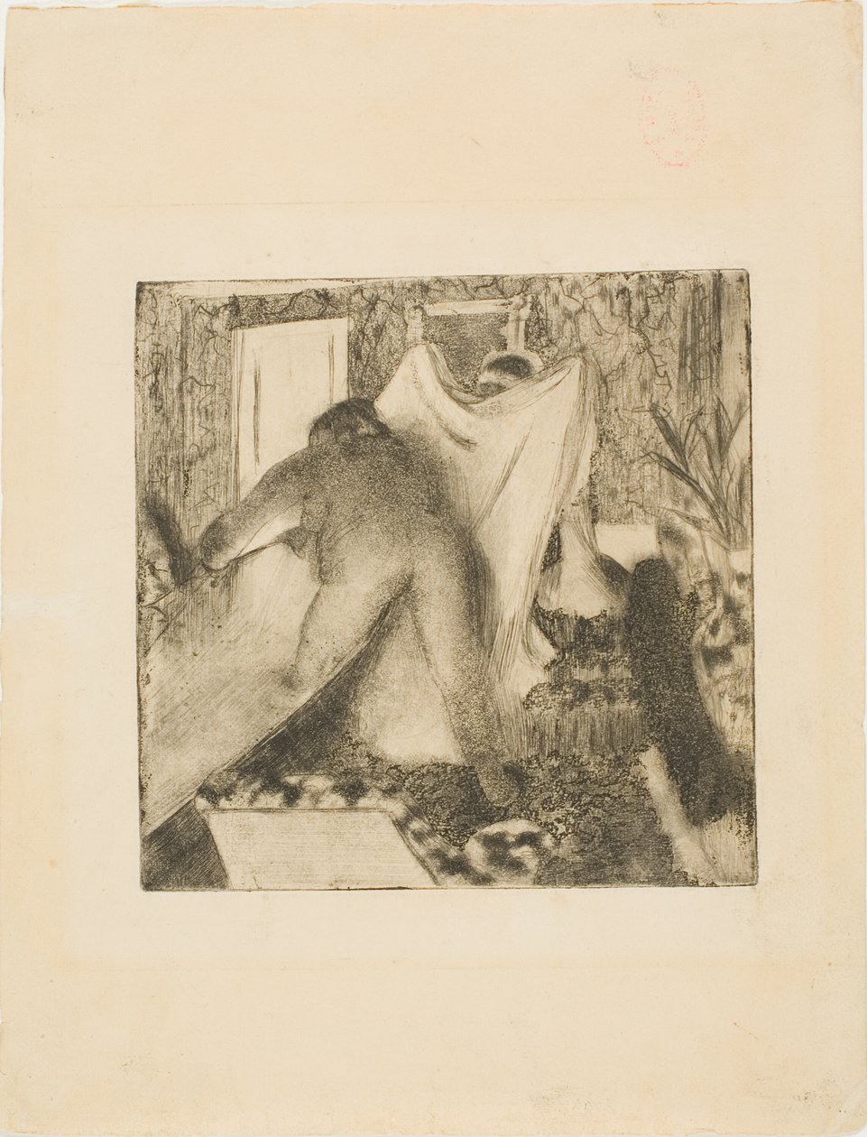 Leaving the Bath by Hilaire Germain Edgar Degas