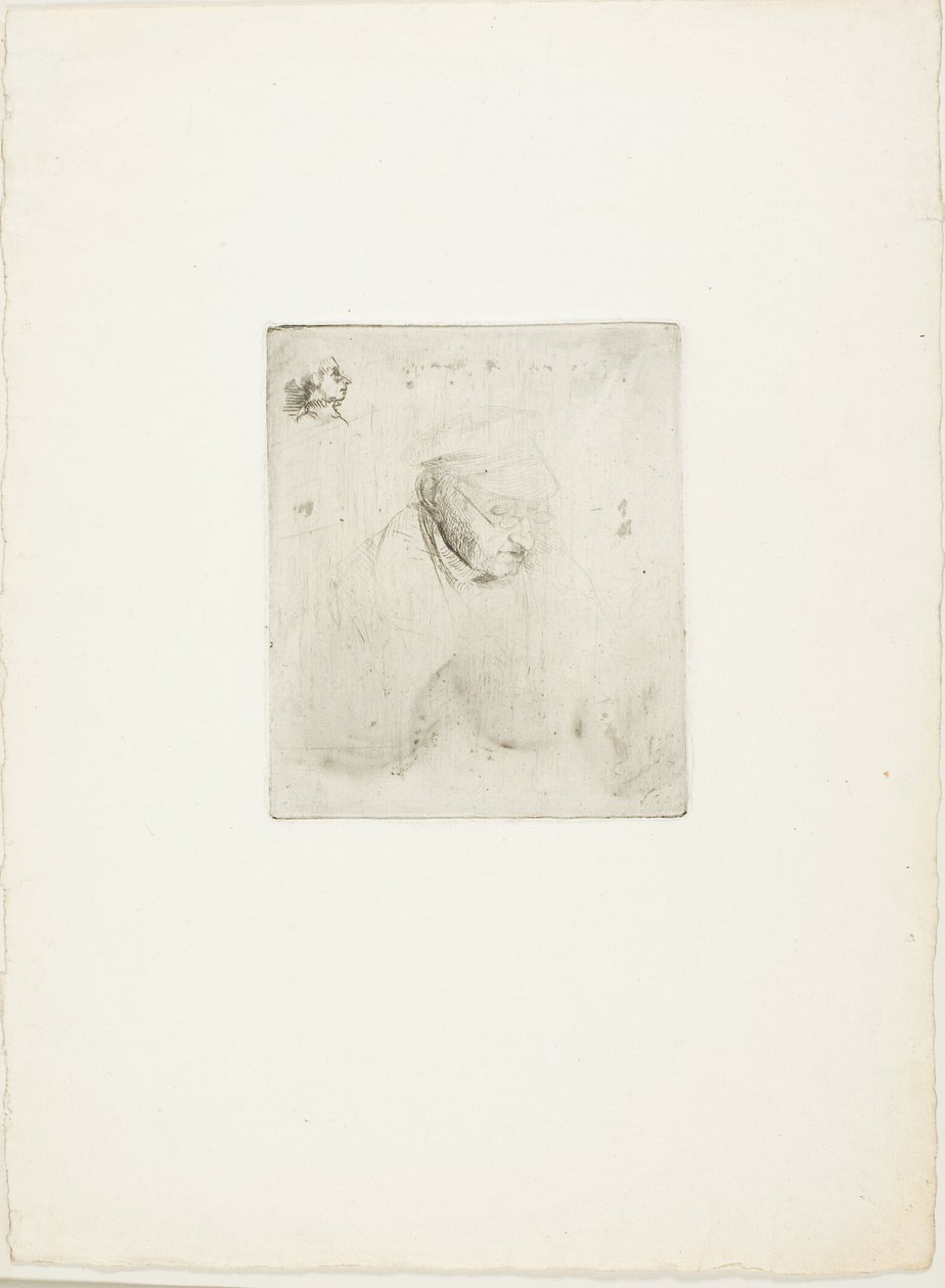 René-Hilaire De Gas, Grandfather of the Artist by Hilaire Germain Edgar Degas
