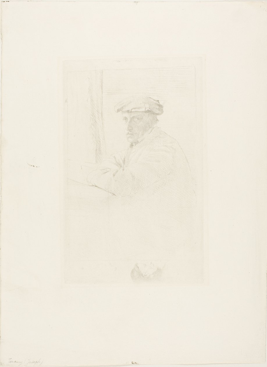 The Engraver Joseph Tourny by Hilaire Germain Edgar Degas