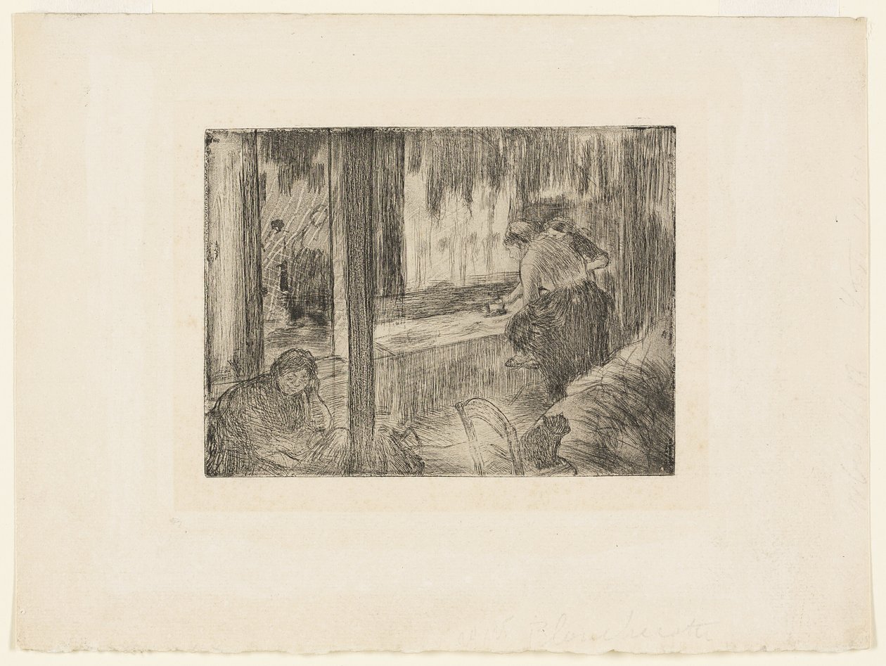 The Laundresses by Hilaire Germain Edgar Degas