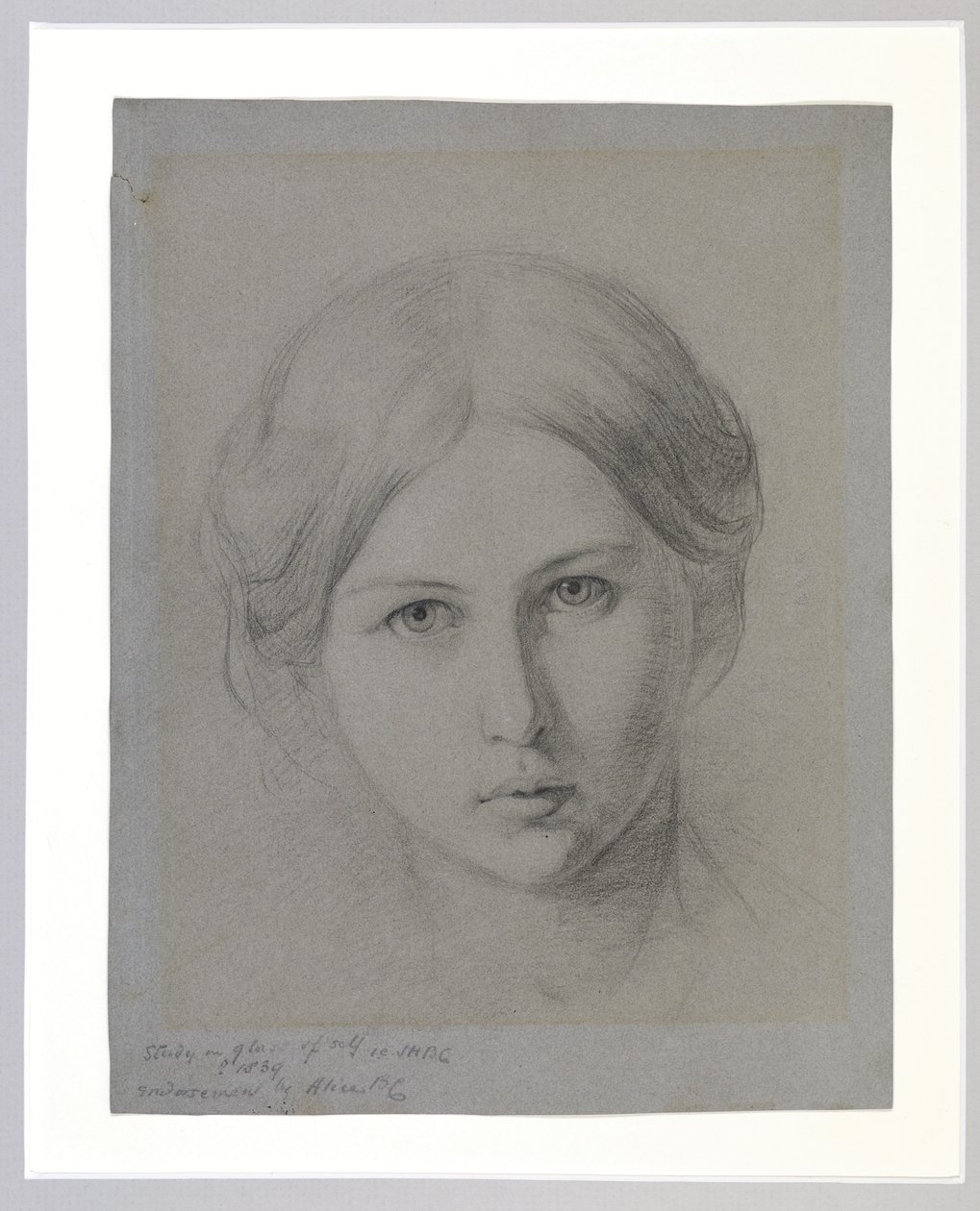 Self Portrait, 1839 by Hilary Bonham Carter
