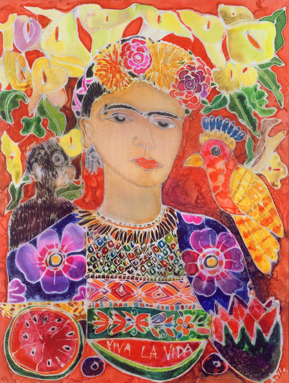 Respects to Frida Kahlo, 2002 by Hilary Simon